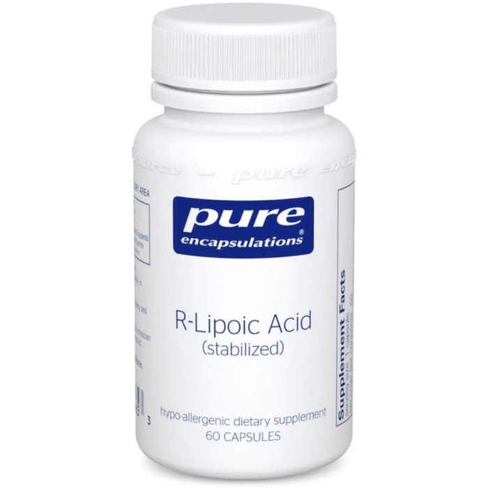 R-Lipoic Acid (stabilized)-Vitamins & Supplements-Pure Encapsulations-60 Capsules-Pine Street Clinic