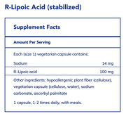 R-Lipoic Acid (stabilized)