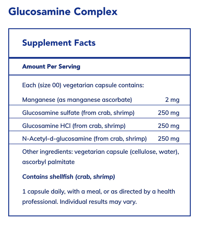 Glucosamine Complex (180 Capsules)