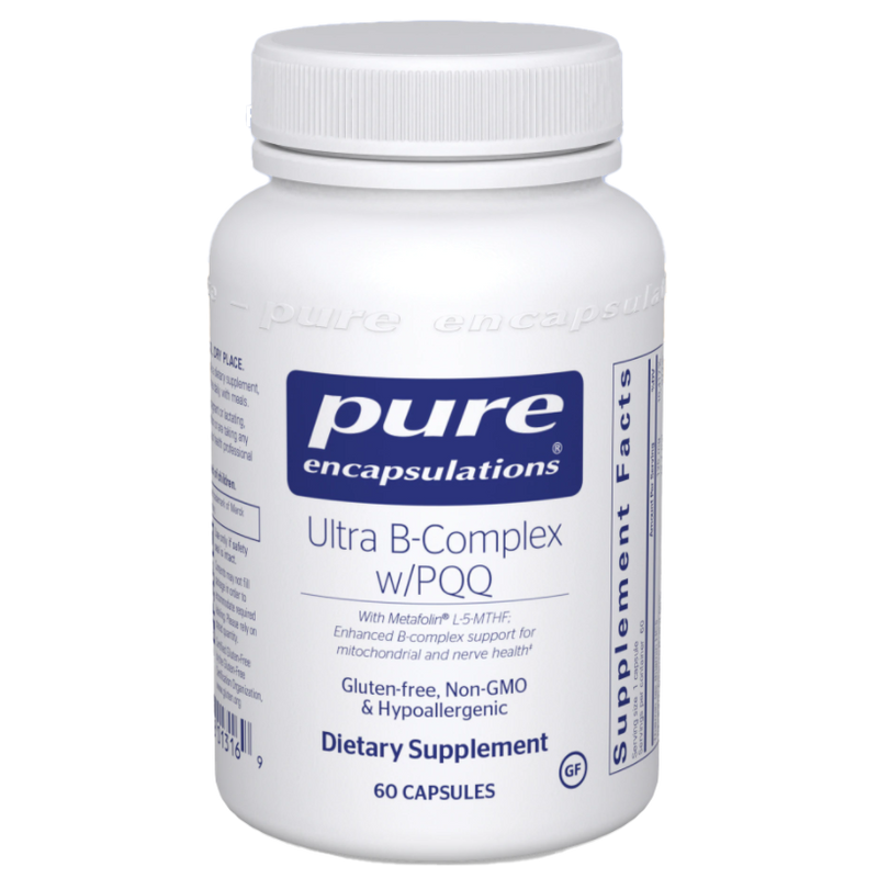 Ultra B-Complex w/ PQQ (60 Capsules)