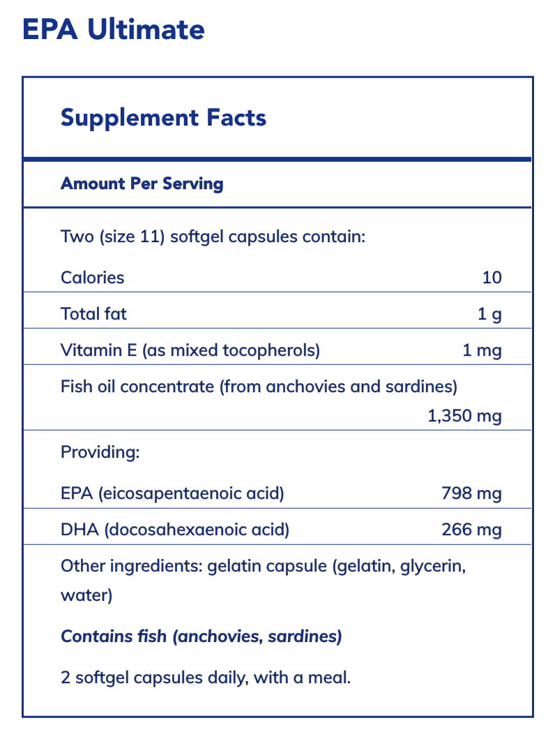 EPA Ultimate (120 Softgels)