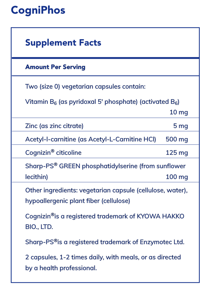 CogniPhos (120 Capsules)