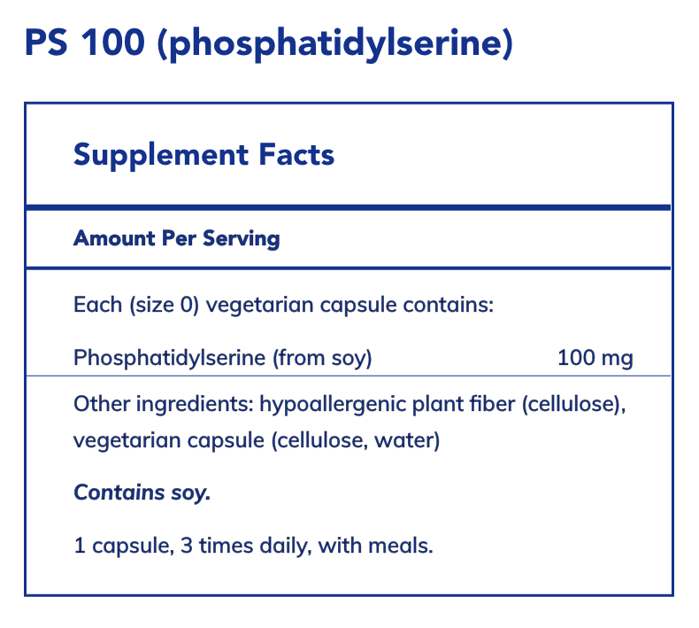 PS 100 (phosphatidylserine)