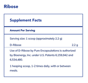 Ribose Powder (250 g)