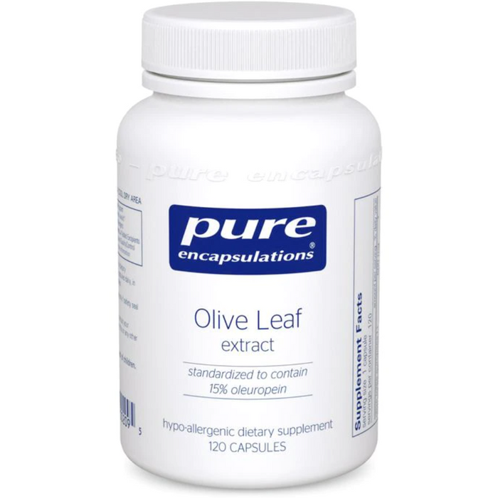 Olive Leaf Extract-Vitamins & Supplements-Pure Encapsulations-60 Capsules-Pine Street Clinic