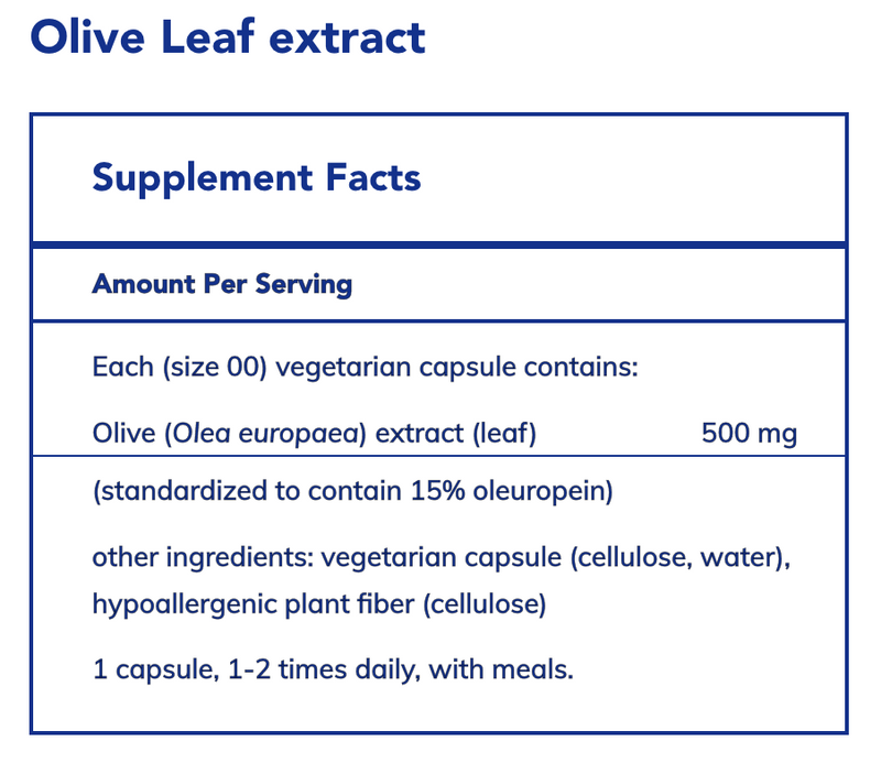 Olive Leaf Extract