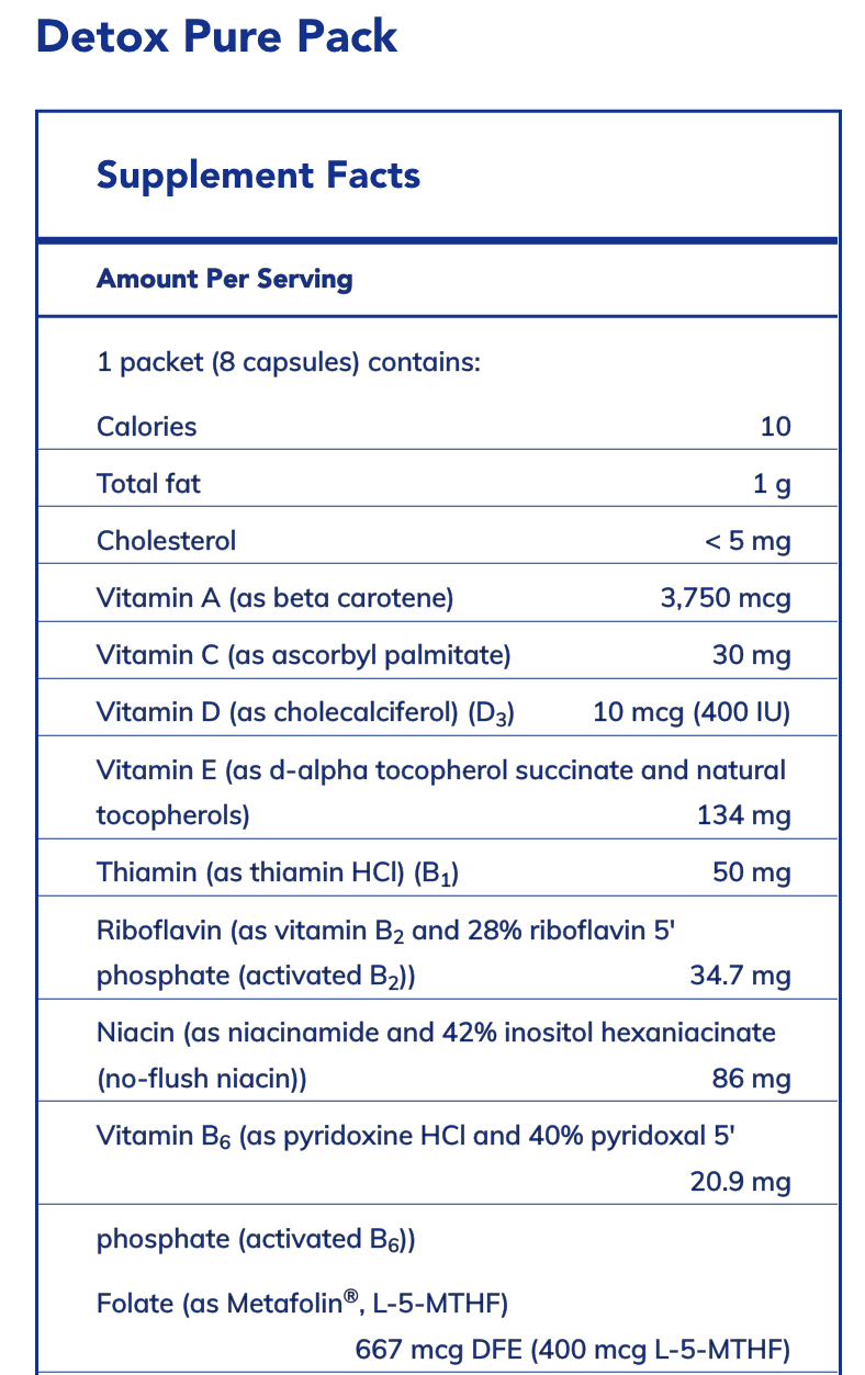 Detox Pure Pack (30 Packets)