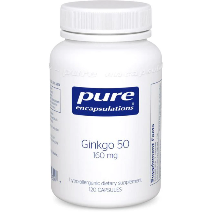 Ginkgo 50 (160 mg) (120 Capsules)