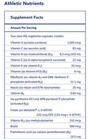 Athletic Nutrients (180 Capsules)