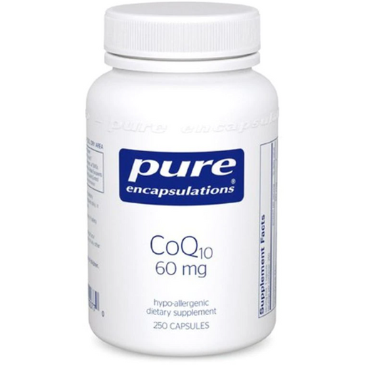CoQ10 (60 mg)-Vitamins & Supplements-Pure Encapsulations-60 Capsules-Pine Street Clinic