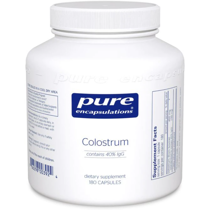 Colostrum (40% IgG)-Vitamins & Supplements-Pure Encapsulations-90 Capsules-Pine Street Clinic