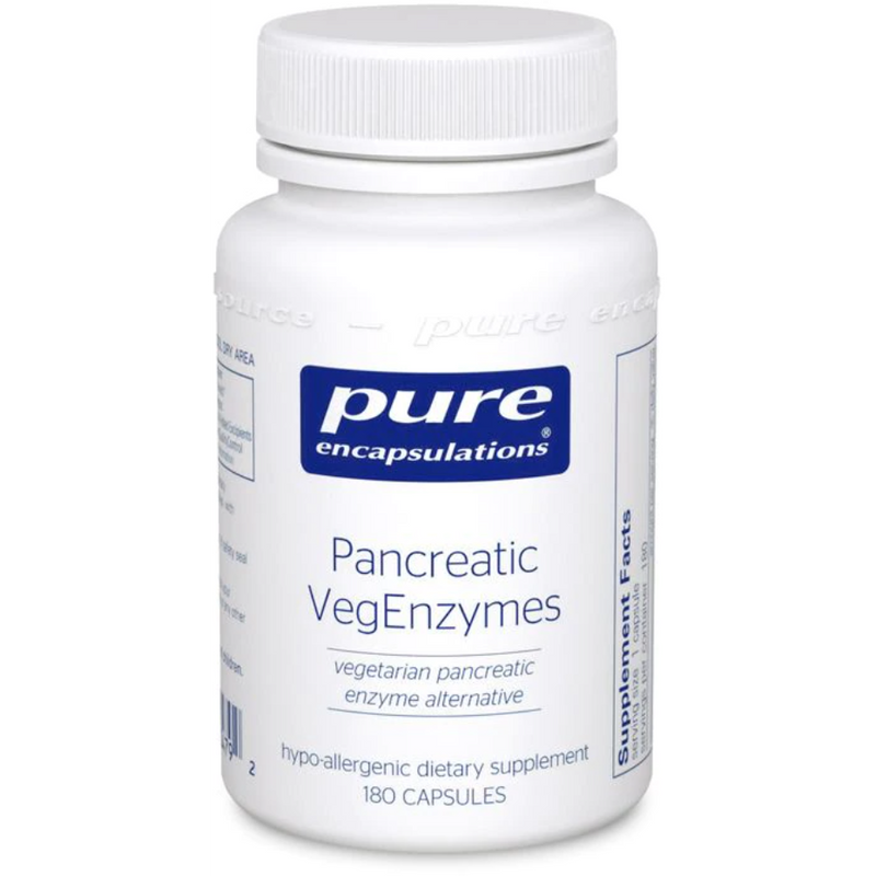 Pancreatic VegEnzymes (180 Capsules)