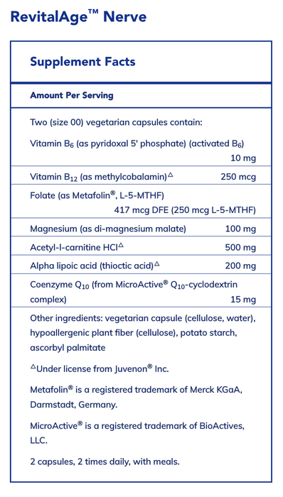 RevitalAge Nerve (120 Capsules)