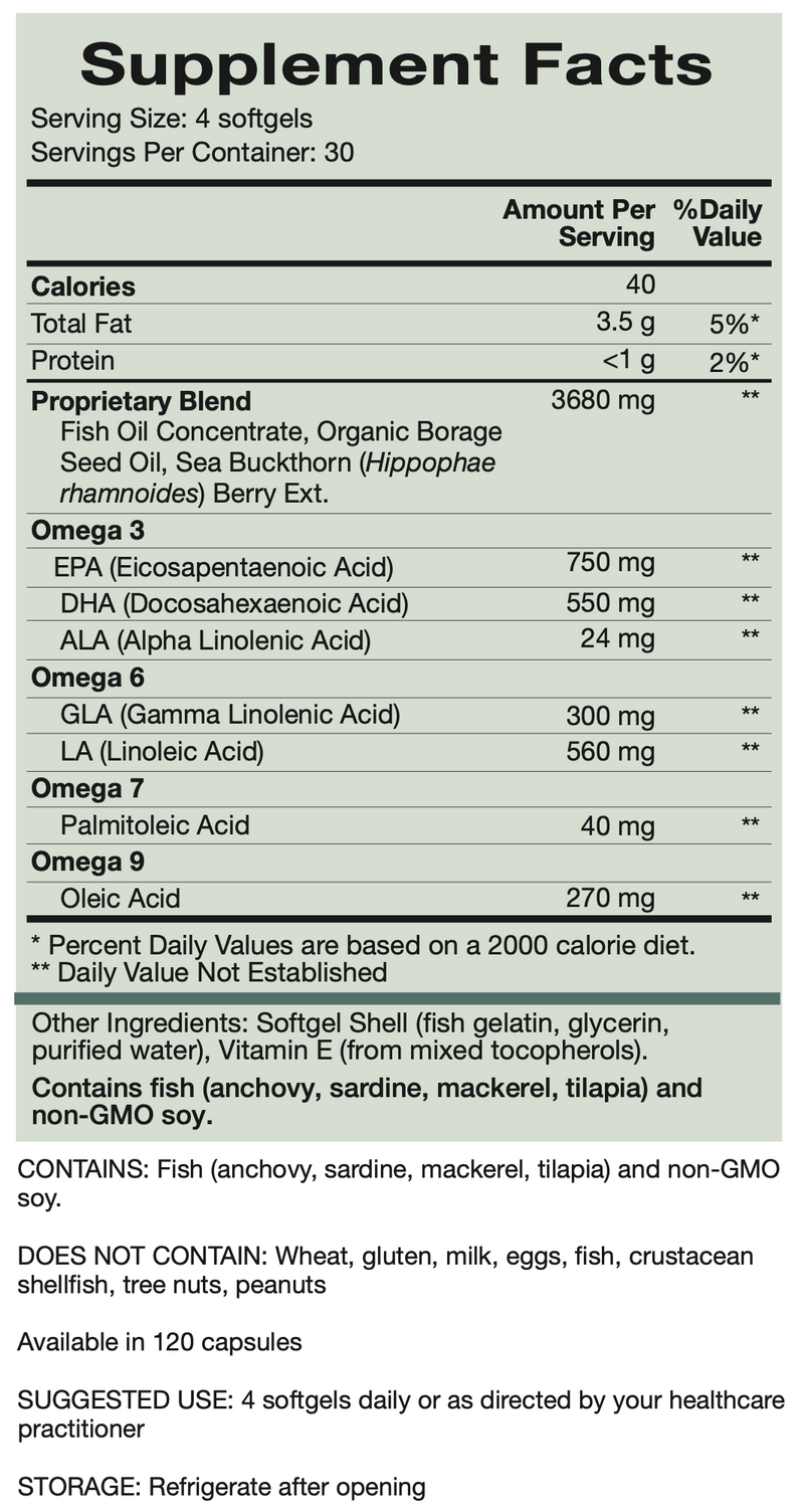 Complete Omega Essentials (120 Softgels)