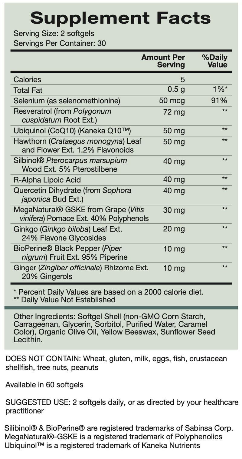 Mito-Gevity (Previously CV-Res-Q) (60 Softgels)