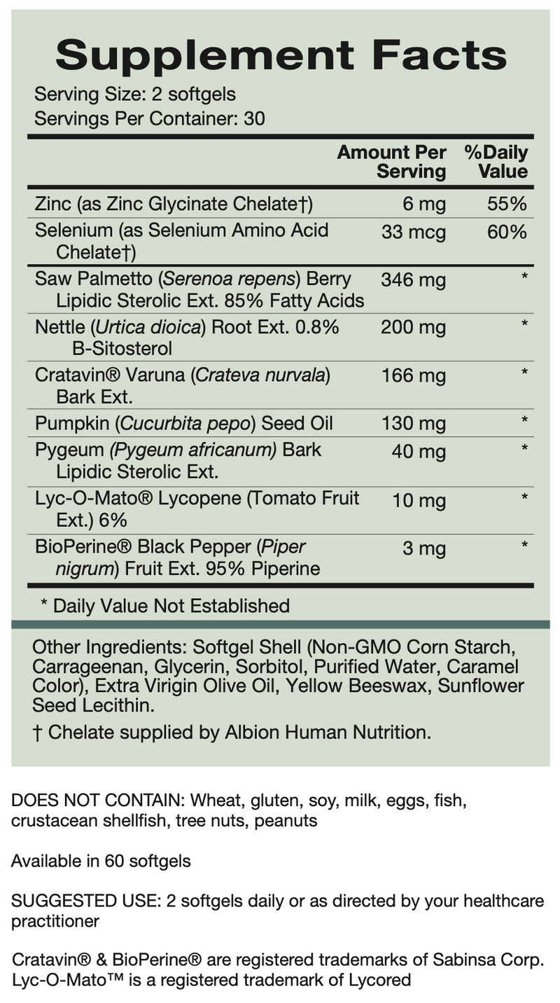Serenoa Supreme (60 Softgels)