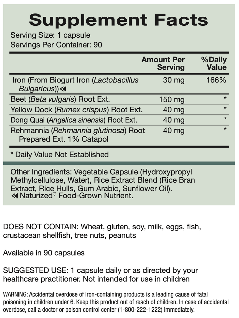 Iron Synergy (90 Capsules)