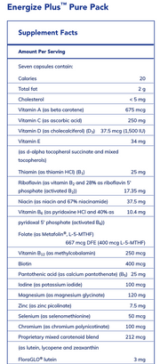 Energize Plus Pure Pack (30 packets)