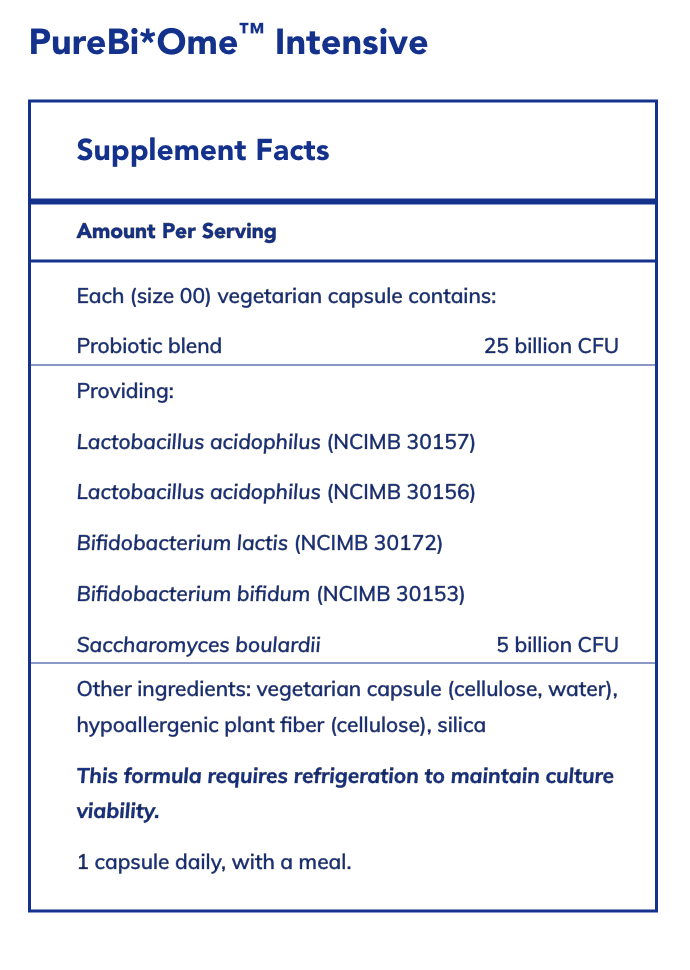 PureBi Ome Intensive (30 Capsules)