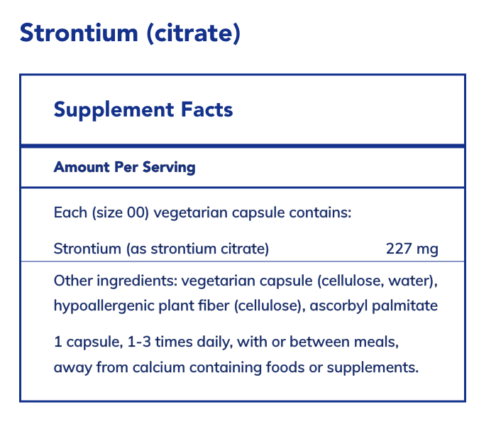 Strontium (citrate)