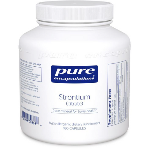 Strontium (citrate)-Vitamins & Supplements-Pure Encapsulations-90 Capsules-Pine Street Clinic