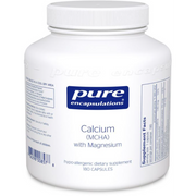 Calcium (MCHA) with Magnesium (180 Capsules)