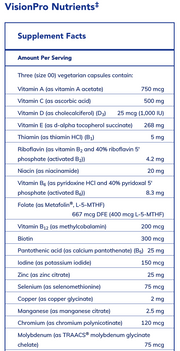 VisionPro Nutrients (90 Capsules)
