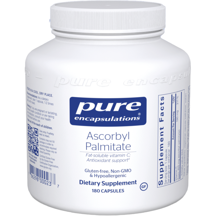 Ascorbyl Palmitate-Vitamins & Supplements-Pure Encapsulations-180 Capsules-Pine Street Clinic