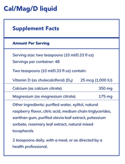 Cal/Mag/D Liquid (480 ml)