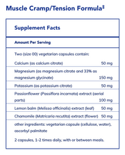 Muscle Cramp/Tension Formula