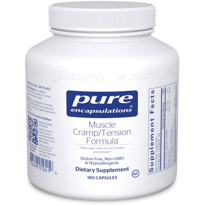 Muscle Cramp/Tension Formula-Vitamins & Supplements-Pure Encapsulations-60 Capsules-Pine Street Clinic
