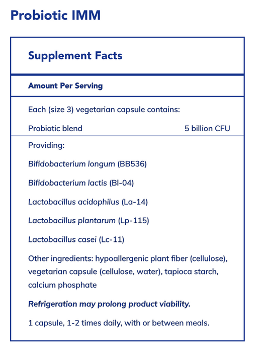 Probiotic IMM (60 Capsules)