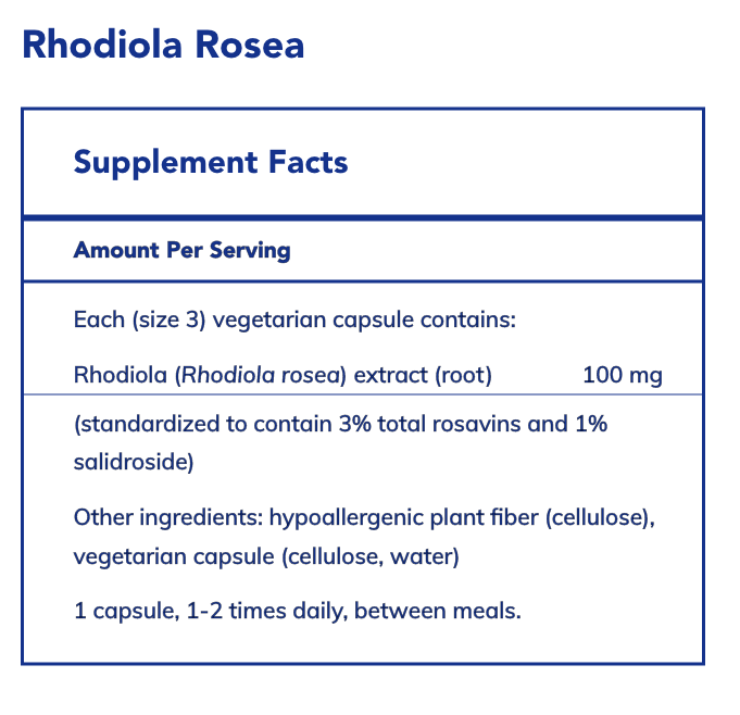 Rhodiola Rosea