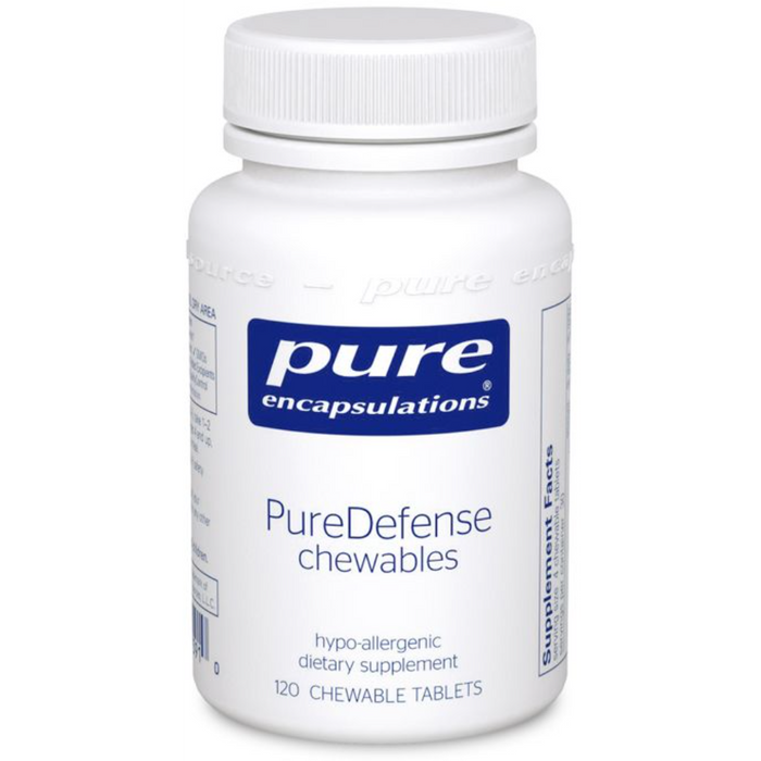 PureDefense Chewables (120 Tablets)-Vitamins & Supplements-Pure Encapsulations-Pine Street Clinic