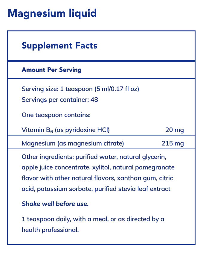 Magnesium Liquid (240 ml)