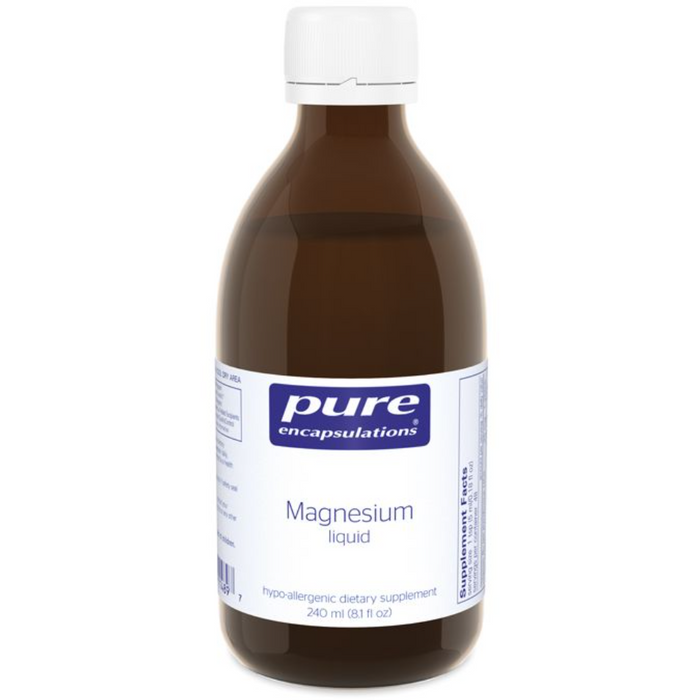 Magnesium Liquid (240 ml)-Vitamins & Supplements-Pure Encapsulations-Pine Street Clinic