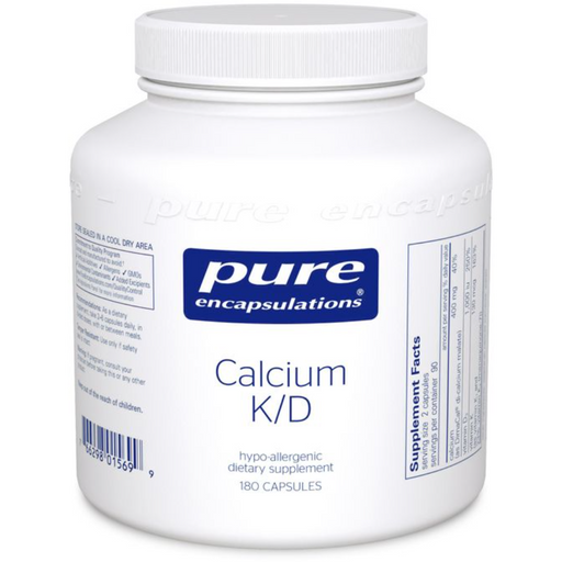 Calcium K/D (180 Capsules)-Pure Encapsulations-Pine Street Clinic