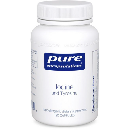 Iodine and Tyrosine (120 Capsules)-Vitamins & Supplements-Pure Encapsulations-Pine Street Clinic