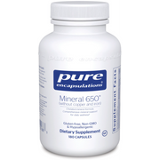 Mineral 650 (Without Copper and Iron) (180 Capsules)