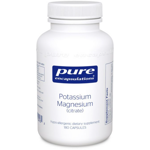 Potassium Magnesium (citrate) (180 Capsules)-Vitamins & Supplements-Pure Encapsulations-Pine Street Clinic