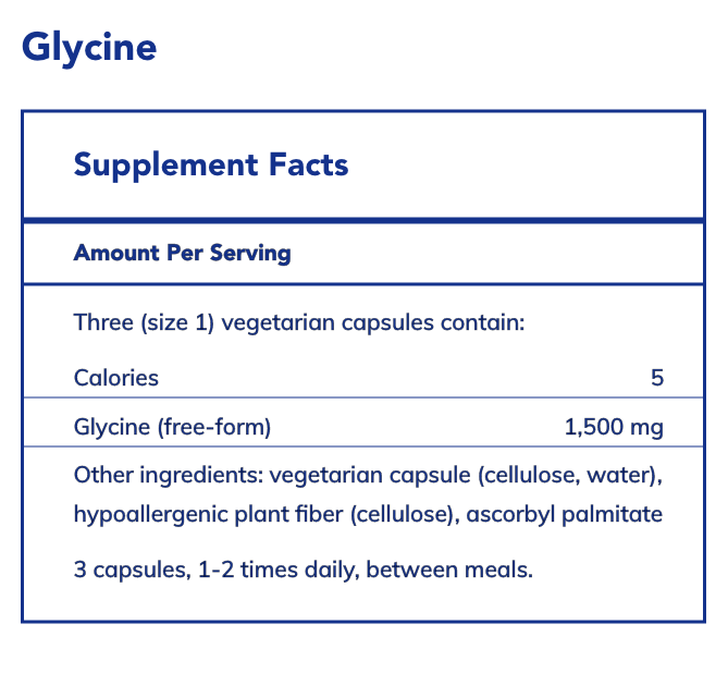 Glycine (180 Capsules)