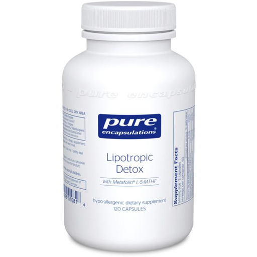 Lipotropic Detox (120 Capsules)-Vitamins & Supplements-Pure Encapsulations-Pine Street Clinic