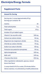 Electrolyte/Energy Formula (340 Grams)
