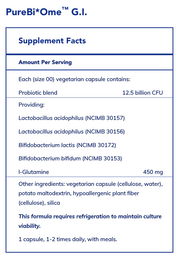 PureBi-Ome G.I. (60 Capsules)