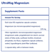 UltraMag Magnesium (120 Capsules)-Vitamins & Supplements-Pure Encapsulations-Pine Street Clinic