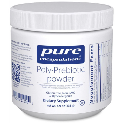 Poly-Prebiotic Powder (138 Grams)-Vitamins & Supplements-Pure Encapsulations-Pine Street Clinic