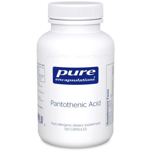 Pantothenic Acid (120 Capsules)-Vitamins & Supplements-Pure Encapsulations-Pine Street Clinic