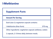 l-Methionine (60 Capsules)