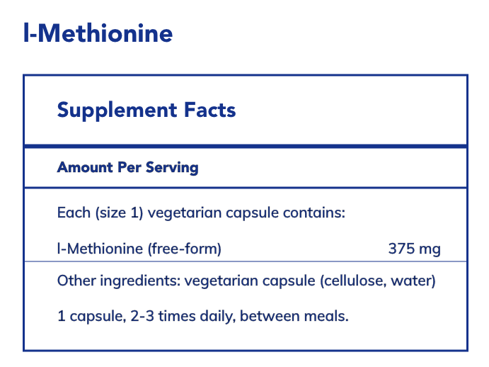 l-Methionine (60 Capsules)