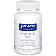 Vitamin D3 (10 mcg) (400 IU) (120 Capsules)